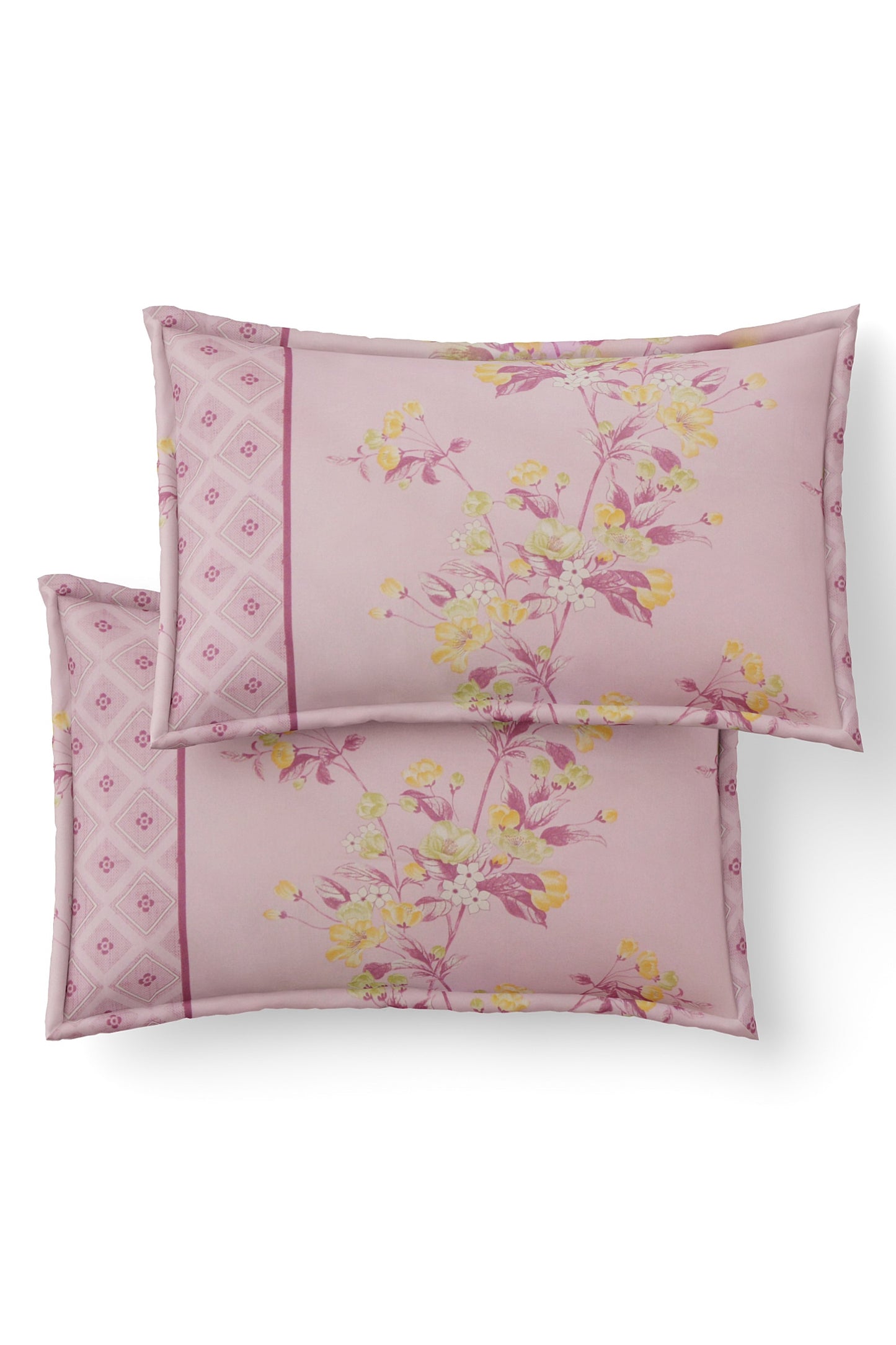 100% Cotton Printed Pillow Covers | Pack of 2