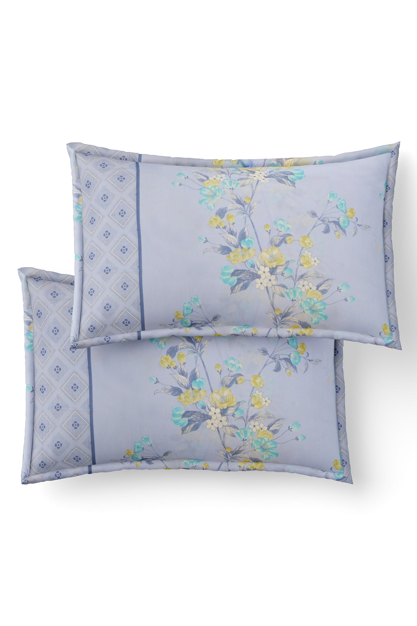 100% Cotton Printed Pillow Covers | Pack of 2