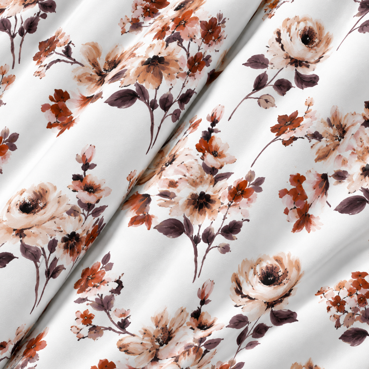Bezha 100% Cotton Twill Sateen 180TC King Size Bedsheet
