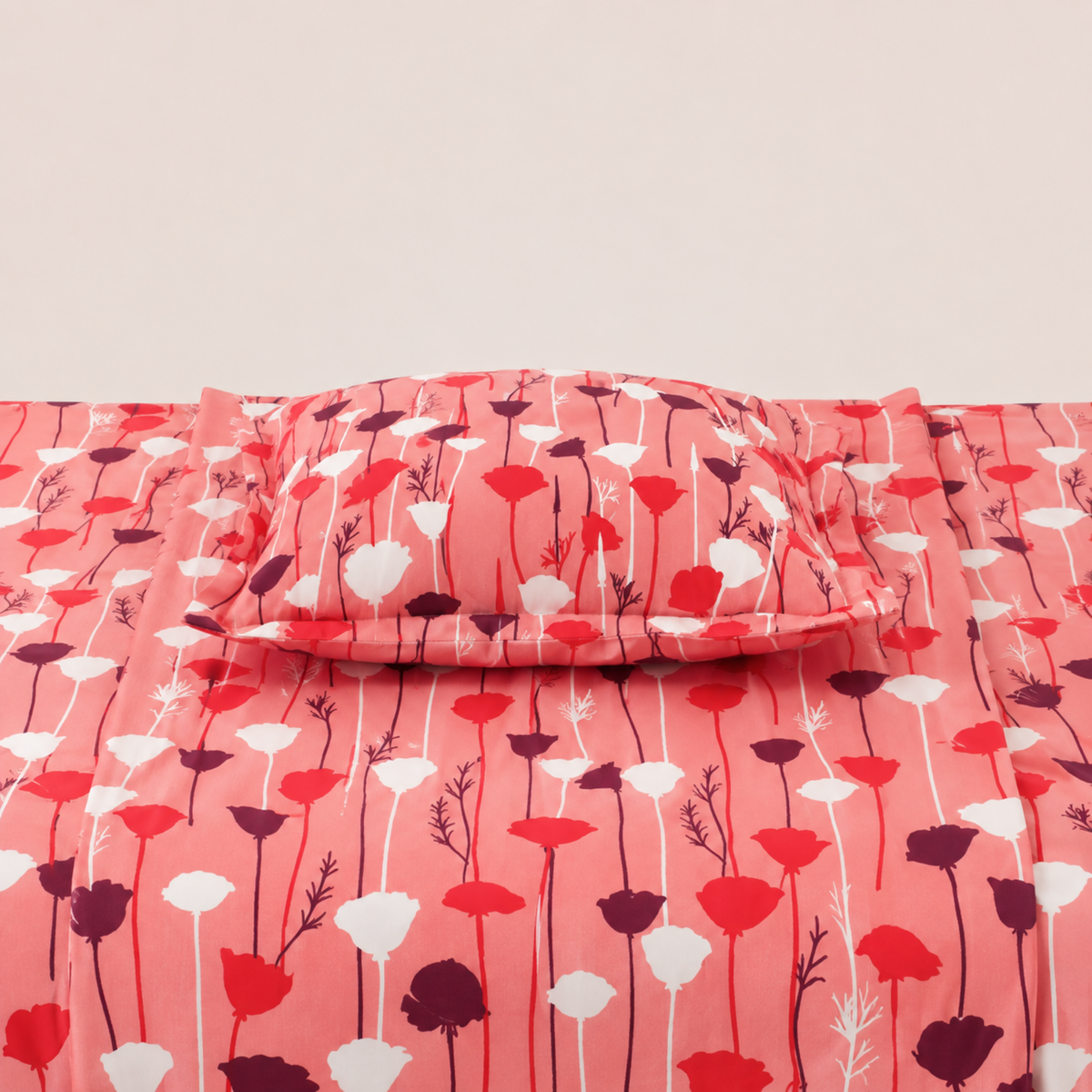 Tulip 100% Cotton 120 TC Printed Single Bedsheet