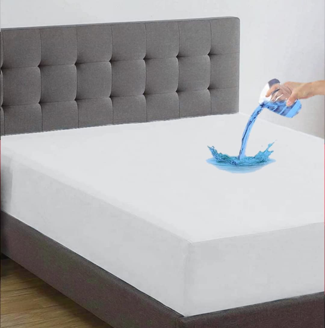 Risita Home Linen - 100% Waterproof and Dustproof Cotton Mattress Protector