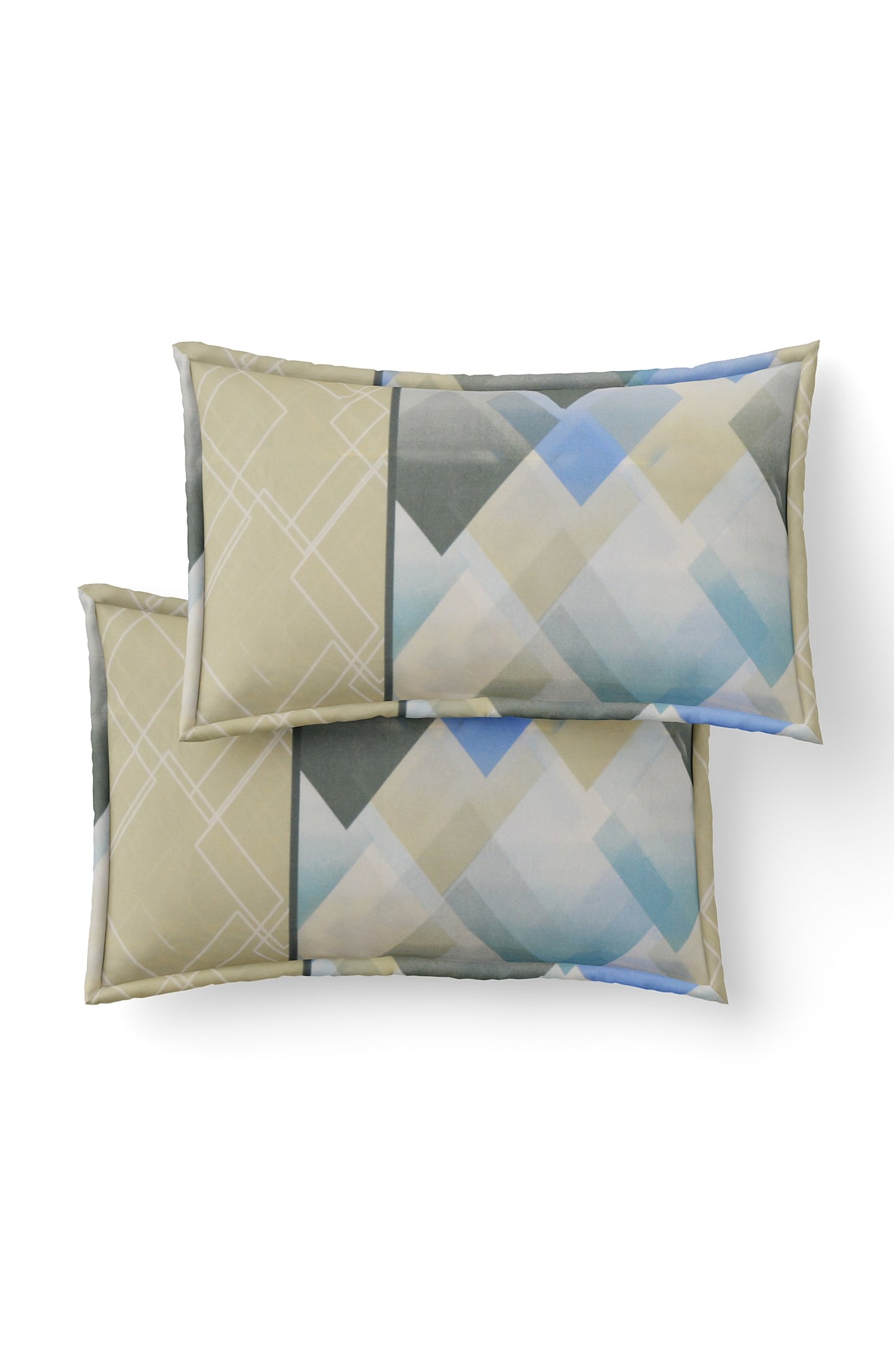 100% Cotton Printed Pillow Covers | Pack of 2