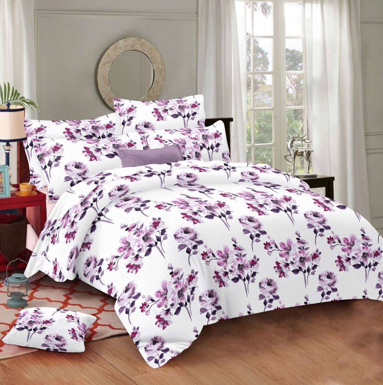 White & Purple