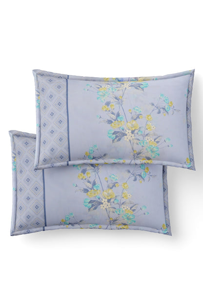 100% Cotton Printed Pillow Covers | Pack of 2