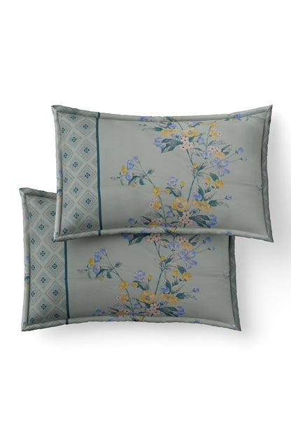 100% Cotton Printed Pillow Covers | Pack of 2